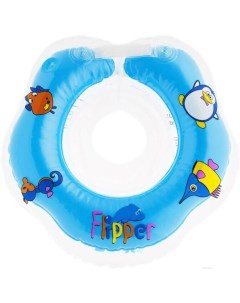 Круг для купания FL001 Flipper голубой Roxy-kids