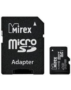 Карта памяти microSDHC 16GB Class 10 UHS I 13613 ADSUHS16 Mirex