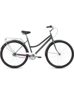 Велосипед TALICA 28 3 0 р 19 2020 2021 темно серый розовый RBKW1C183006 Forward