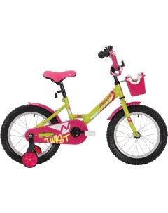 Велосипед детский Twist 18 2020 салатовый Novatrack