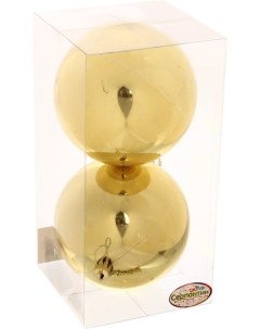Елочная игрушка Новогодние шары 10 см 201 0706 Серпантин