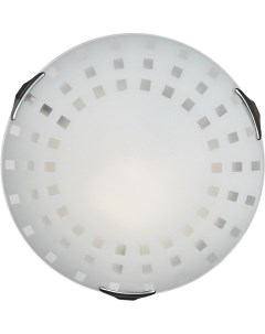 Потолочный светильник 162 K SN 096 св к QUADRO WHITE стекло E27 2 60Вт D300 Sonex