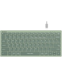 Клавиатура Fstyler FBX51C зеленый A4tech