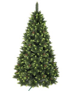 Новогодняя елка Зеленая горная кончики зеленые 150 см в пленке SGZ150F PVC Miamar