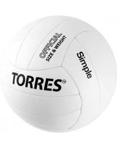 Волейбольный мяч SIMPLE р 5 V32105 Torres