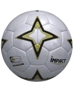 Футбольный мяч Impact 3 размер белый золотой 8002 3 Vimpex sport