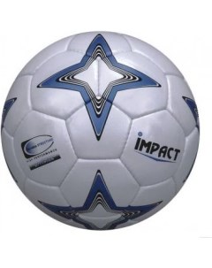 Футбольный мяч Impact 2 размер белый синий 8002 4 Vimpex sport