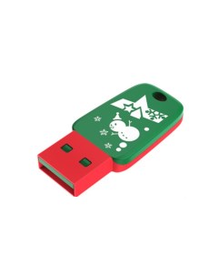 USB Flash накопитель U197 32GB Christmas Mini NT03U197N 032G 20RG Netac