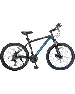 Велосипед R1 26 р 18 черный синий Nasaland