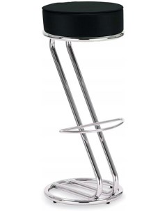 Барный стул Zeta Hoker Chrome V 4 черный Nowy styl