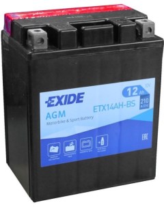Аккумулятор ETX14AH BS Exide