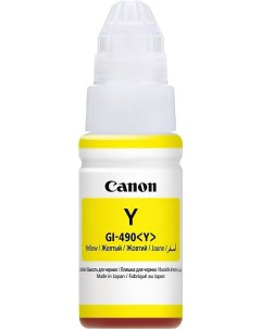 Чернила GI 490Y желтый 0666C001 Canon
