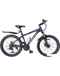 Велосипед 4023M 24 р 15 черный синий Nasaland