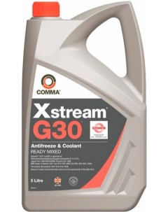 Антифриз Xstream G30 5л красный XSM5L Comma