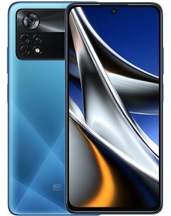 Смартфон X4 Pro 5G 8GB 256GB международная версия синий Poco