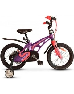 Велосипед Galaxy 16 V010 фиолетовый красный LU095740 LU088562 Stels