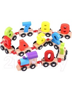 Развивающая игрушка Поезд цифры с вагонами DV T 1610 Darvish