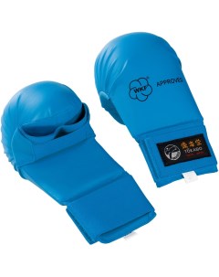 Перчатки для карате Karate mitts without thumb L синий TOK KM 01 WKF PK 3 Tokaido