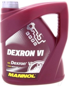 Трансмиссионное масло ATF Dexron VI 4л MN8207 4 Mannol