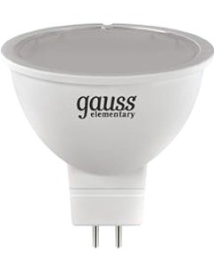 Лампочка LED MR16 GU5 3 5 5W 4100К Elementary 13526 Gauss