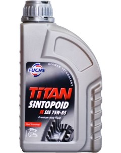 Трансмиссионное масло Titan Sintopoid FE 75W85 1л 601206023 Fuchs
