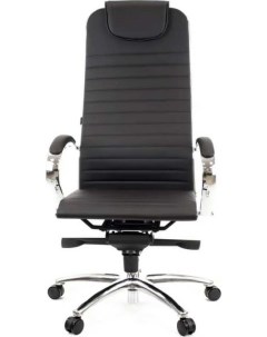 Офисное кресло Deco экокожа черный Everprof