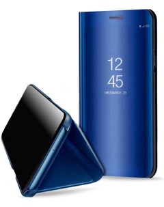 Чехол для телефона Flip для Samsung Galaxy A03s голубой 40 628 Atomic