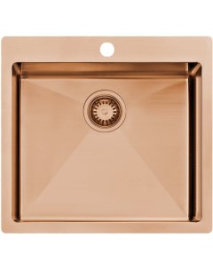 Кухонная мойка ZRN 5055 Nano PVD Gold Rosy Zorg