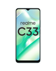 Смартфон C33 4 64GB NFC Aqua Blue RMX3624 Realme