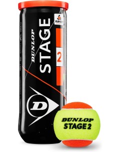 Мячи для большого тенниса Stage 2 3шт оранжевый 622DN601339 Dunlop