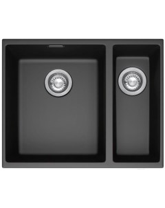 Кухонная мойка SID 160 3 5 цвет оникс вентиль автомат скрытый перелив сифон в комплекте 125 0443 362 Franke