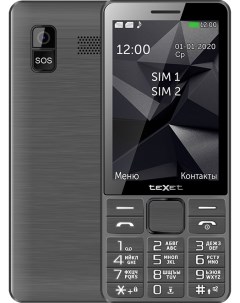 Мобильный телефон TM D324 серый 126895 Texet
