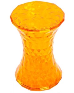 Пуф Stone прозрачный оранжевый FR 0056 Bradex