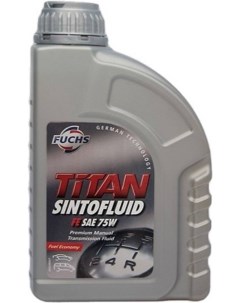 Трансмиссионное масло Titan Sintofluid FE 75W GL 4 1л 601426780 Fuchs