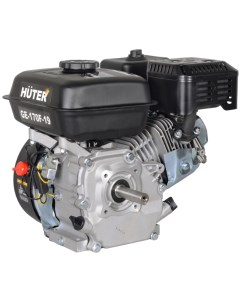 Двигатель бензиновый GE 170F 19 70 15 1 Huter