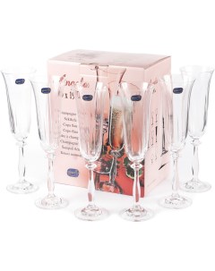 Набор бокалов для шампанского Angela 40600 1 190 Bohemia