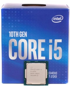 Процессор Core i5 10400 TRAY CM8070104290715 Intel