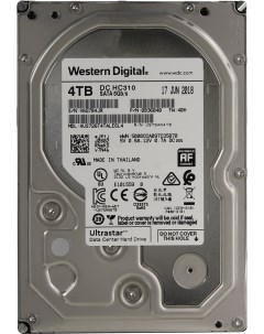 Жесткий диск Ultrastar DC HC310 0B36040 HUS726T4TALE6L4 Wd