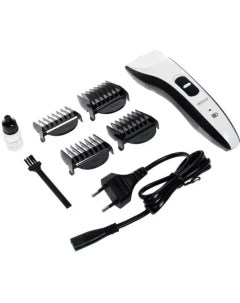 Машинка для стрижки волос LUX DE 4207A белый черный Delta
