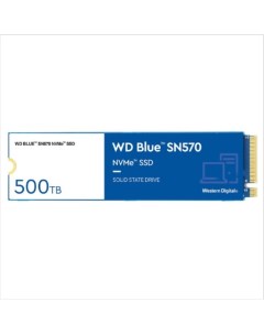 SSD диск M 2 2280 500GB Blue S500G3B0C Wd