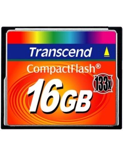 Карта памяти 133x CompactFlash 16 Гб TS16GCF133 Transcend