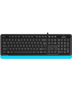 Клавиатура Fstyler FK10 USB черный синий FK10 BLUE A4tech