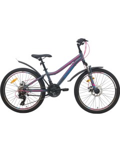Велосипед Rosy Junior 2 1 24 2022 серый Aist