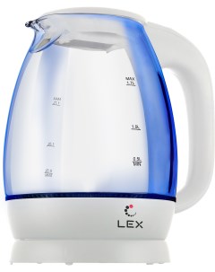 Электрочайник LX3002 3 белый Lex