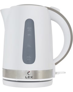 Электрочайник LX30028 1 белый Lex