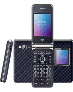 Мобильный телефон 2446 Dream Duo Dark Blue Bq-mobile