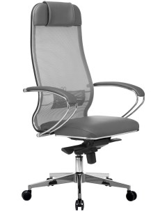 Офисное кресло Samurai Comfort 1 01 светло серый Metta
