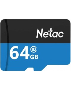 Карта памяти microSDHC 64GB P500 NT02P500STN 064G R Netac