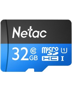 Карта памяти microSDHC 32GB P500 NT02P500STN 032G S Netac