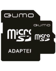 Карта памяти microSDHC Class 4 4GB QM4GMICSDHC4 Qumo